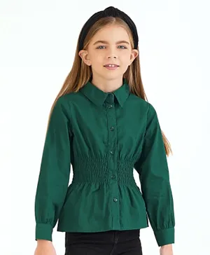 Only Kids Smock Shirt - Green