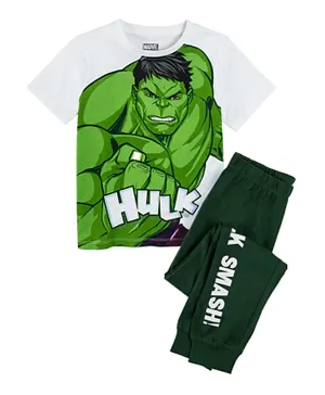SMYK Hulk Pajamas Set - Green