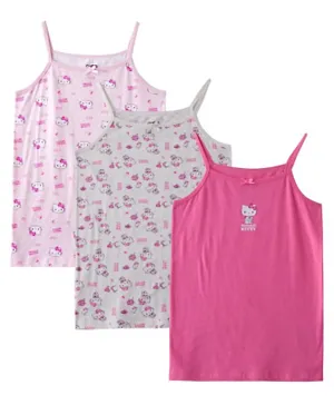 Hello Kitty 3 Pack Camisole Set - Multicolor