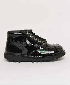 Kickers Kick Hi I Core Shoes - Black