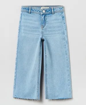 OVS Back Pockets Jeans - Light Blue