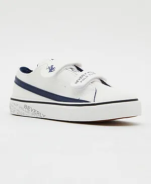 Beverly Hills Polo Club Velcro Closure Sport Shoes - White