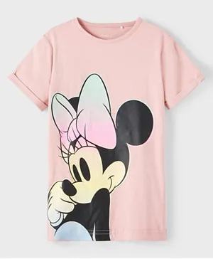 Name It Minnie Mouse T-Shirt - Violet Ice