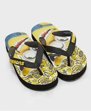 Universal Minions Flip Flops - Yellow