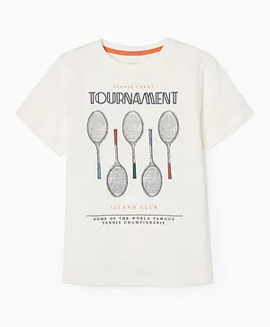 Zippy Island Club T-Shirt - White