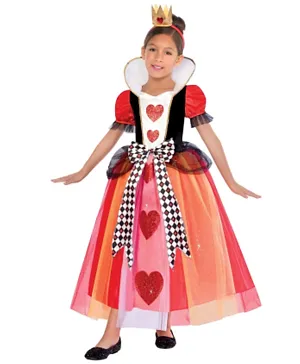 Party Centre Queen of Hearts Costume - Multi Color