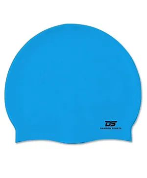 Dawson Sports Silicone Swimming Cap - Sky