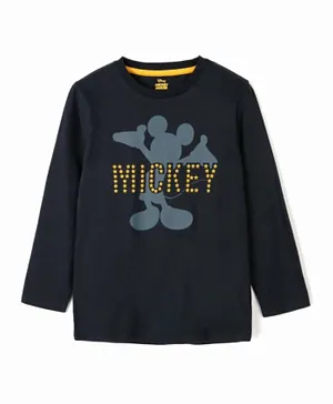 Zippy Kid Mickey Mouse T-Shirt - Dress Blue