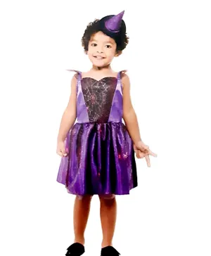 Smiffys Witch Dress And Hat - Multicolor