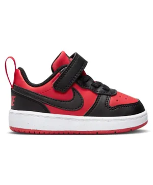 Nike Court Borough Low Recraft BPV Shoes - Red & Black