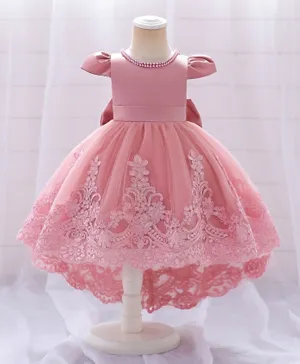 فستان حفلة الأميرة الصغيرة دي دانيلا - وردي