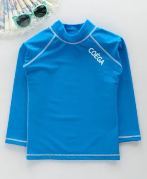 Coega Sunwear Full Sleeves Sun Top - Blue