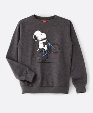 Peanuts Snoopy Sweatshirt - Dark Grey