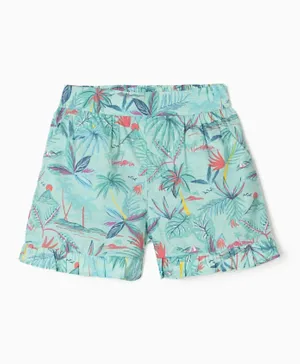Zippy Tropical Shorts - Green
