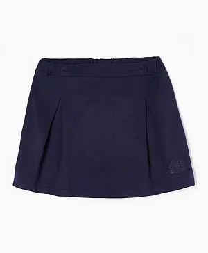 Zippy Minnie Embroidered Skirt - Navy Blue