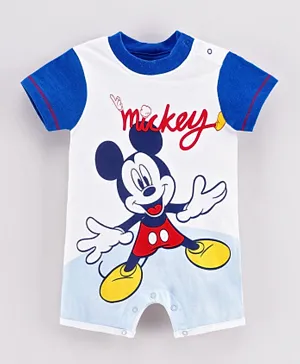 Disney Mickey Mouse Romper - Royal Blue