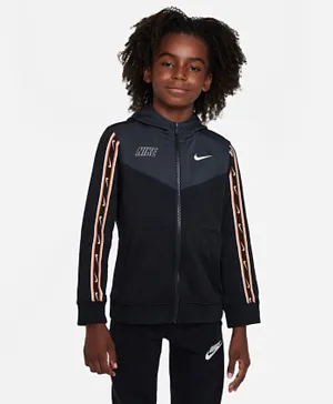 Nike Long Sleeves Sweat Jacket - Black