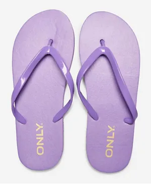 Only Kids Konbea Rubber Flip Flops - Lavender