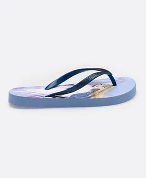 Frozen Elsa Flip Flops - Blue