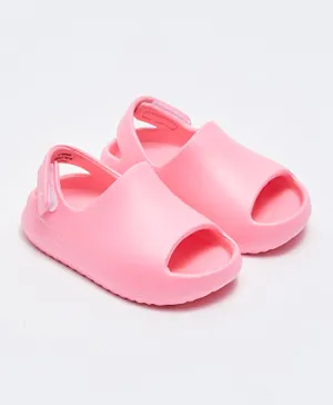 LC Waikiki Single Band Velcro Closure Sandals - Pink