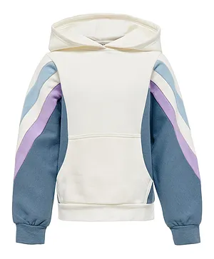 Only Kids Cloud Dancer Hoodie - Multicolor