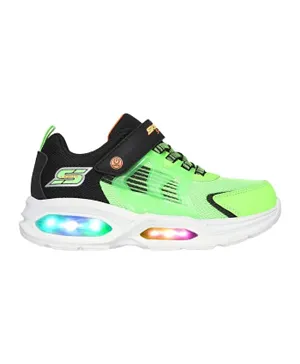 Skechers Prismatrons Light Up Sneakers - Green