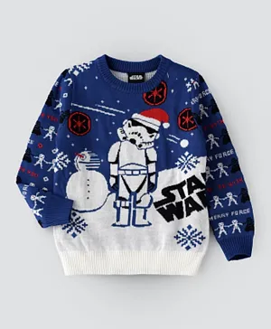Star Wars Storm Trooper Christmas Pullover - Multicolor