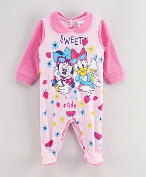 Disney Minnie & Daisy Sleepsuit - Pink