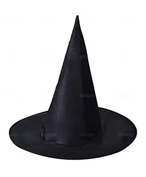 Brain Giggles Halloween Costume Witch Hat Accessory - Black