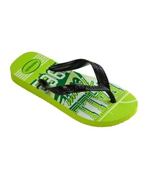 Havaianas Athletic Flip Flops - Lemon Green