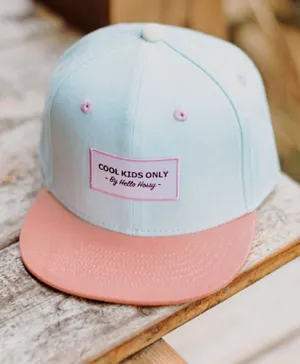 Hello Hossy Embroidered Cap - Light Blue