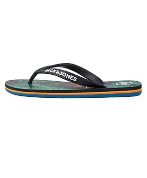 Jack and Jones Junior JFW Tropic JNR Flip Flops - Navy Blazer