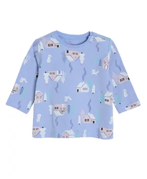 SMYK All Over Printed T-Shirt - Blue