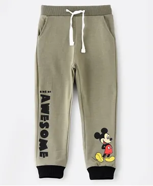 Disney Mickey Mouse Joggers - Beige