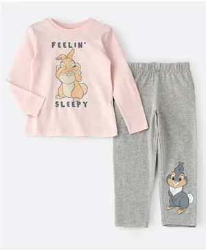 Disney Feeling Sleepy Pyjama Set - Pink