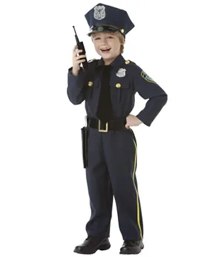 زي مهنة ضابط الشرطة من كوستيومس الولايات المتحدة الأمريكية - أزرق بحري