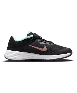 Nike Revolution 6 Flyease NN GS Shoes - Black