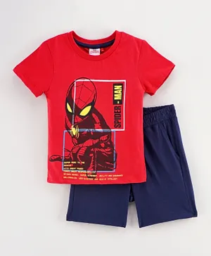 Marvel Spider Man T-Shirt And Shorts Set - Red
