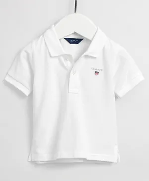 Gant Short Sleeves T-Shirt - White