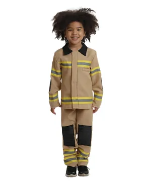 Rubie's Fire Fighter Costume - Beige
