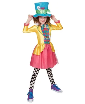 Rubie's Mad Hatter Girl Costume - Multicolour