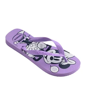 Havaianas Disney Minnie Prisma Flip Flops - Purple