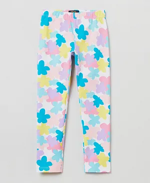 OVS Floral Leggings - Multicolor