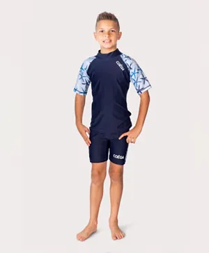Coega Sunwear Starfish Two Piece Swim Suits - Navy