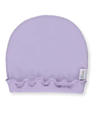 Bebetto Ruffle Detailed Cap - Purple