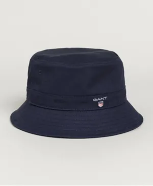Gant Logo Original Bucket Hat - Blue