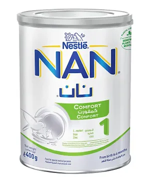 NAN Comfort Stage 1 Premium Starter Infant Formula Powder Tin - 400g