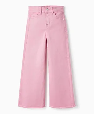 Zippy Wide Leg Trousers - Pink