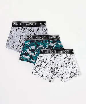 Minoti 3 Pack All Over Printed Boxers - Multicolor