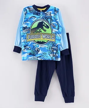 Universal Jurassic World Pajama Set - Light Blue